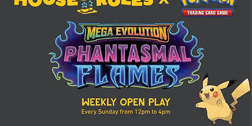 Weekly Pokemon Open Play