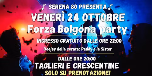 forza Bologna party