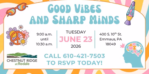 Good Vibes and Sharp Minds at Chestnut Ridge 