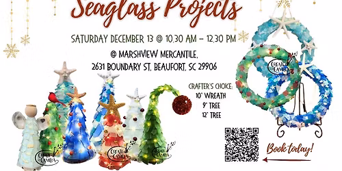 Seaglass Workshop 12/13 @ Marshview Mercantile