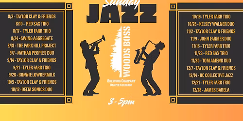 Sunday Jazz at Woods Boss Brewing Company