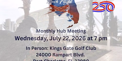 July Monthly Hub Meeting