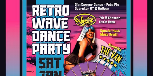 RETROWAVE DANCE PARTY TO BENEFIT CHARITY