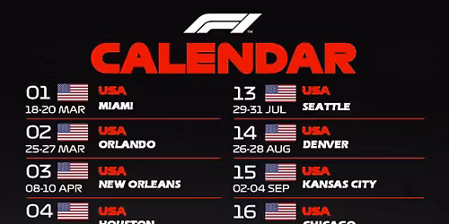 2026 Formula 1: US Grand Prix - Friday