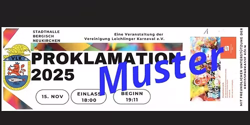 Proklamation am 15.11.2025