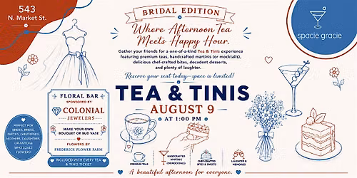 Bridal Tea & Tinis: Keep Calm & Bride On!