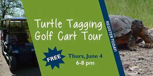 Turtle Tagging Golf Cart Tour - Register Today!