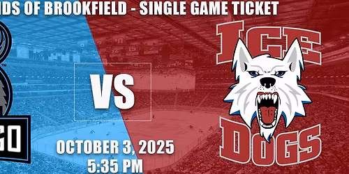 Fairbanks Ice Dogs at Wisconsin Windigo at The Ponds of Brookfield Ice Arena