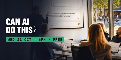 AI Clinic 02: Can AI actually do this? Bring the task (Mississauga)