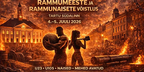 STRONGMAN & STRONGWOMAN PRO Rammumeeste v\u00f5istlus + EMV 