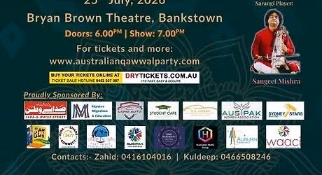 Night of Qawwali Live In Sydney 2026