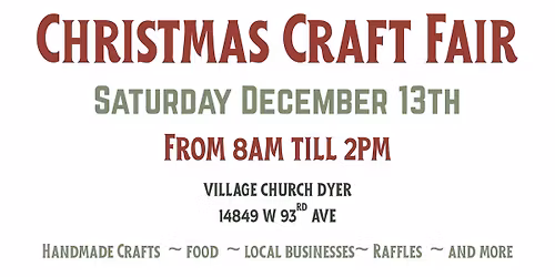 Christmas Craft Fair