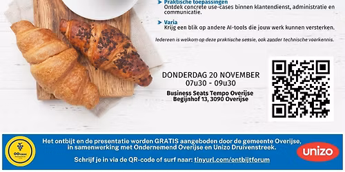 Ontbijtforum: AI - Jouw co-piloot in klantendienst & effici\u00ebntie