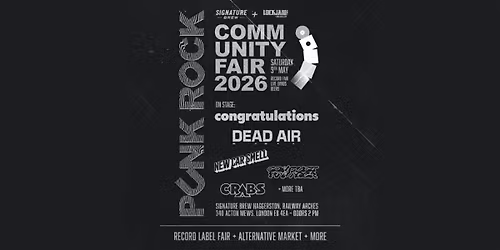Punk Rock Community Fair | London