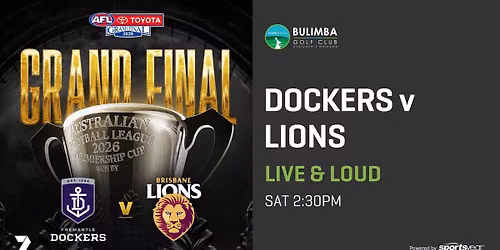 \ud83c\udfc9 AFL Grand Final 2026 \ud83c\udfc9 Lions vs Dockers \ud83c\udfc9