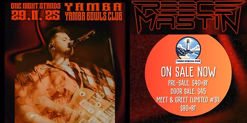 Reece Mastin: One Night Stand Tour