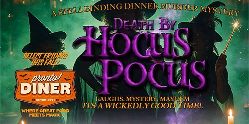 Death By Hocus Pocus Dinner Murder Mystery