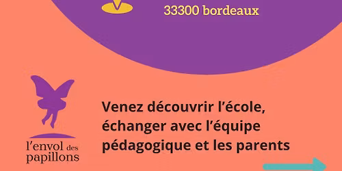 Portes ouvertes Ecole Montessori Bordeaux