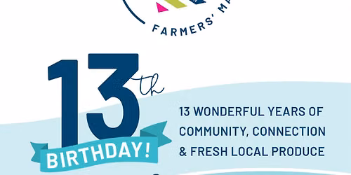 Kyilla Community Farmers\u2019 Market - every Saturday morning. 