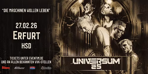 UNIVERSUM25 Live - Erfurt, HsD