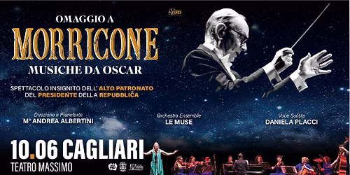 Omaggio a Morricone "Musiche da Oscar" @ Cagliari, Teatro Massimo - 10 giugno 2026