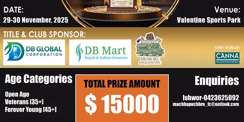 DB Global Corporations MFC Cup 2025