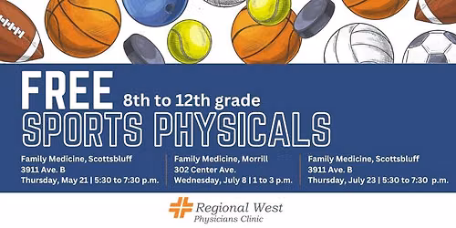 FREE Walk-In Sports Physicals