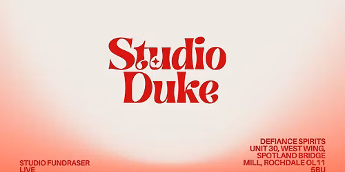 STUDIO DUKE | FUNDRASER | APRIL 10TH 26