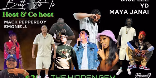 WEST-COAST Hip-Hop - Rap - R&B CYPHER with a Comedy Twist