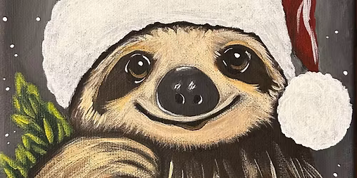 SOLD OUT Merry Slothmas Paint Night