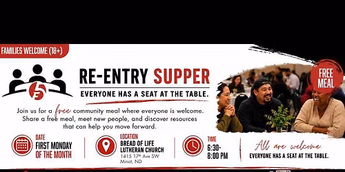 Minot Re-Entry Supper