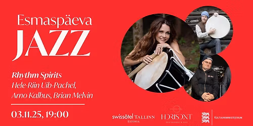 Rhythm Spirits. Hele-Riin Uib-Pachel, Arno Kalbus, Brian Melvin