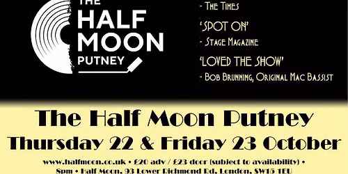 Fleetwood Bac Live at The Half Moon Putney
