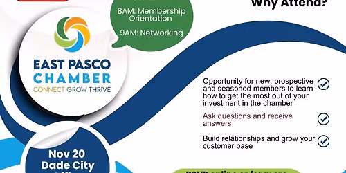 November Core Connections New Member Orientation in Dade City