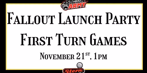 Pinsanity 10 Strike \/ Fallout Launch Party