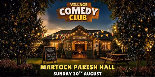 Alf, Suzy Bennett, Ben Treloar and Tom Glover | Village Comedy Club: Martock Parish Hall