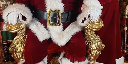 RB Christmas House Pics w Santa night