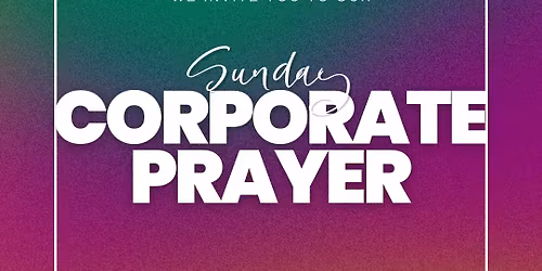 Corporate Prayer