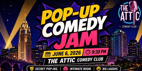 POPUP COMEDY JAM: The Best Secret Comedy Show in Columbus!