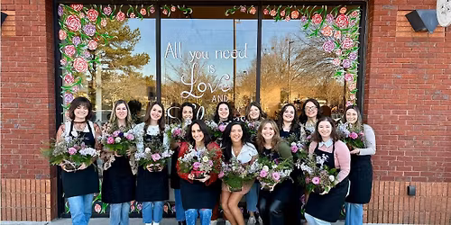 Blossom & Vine Seated Floral Arranging Class (March 3)