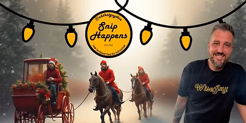 \ud83c\udf84 Snip Happens Joins The Hair Lair Holiday Potluck! (With FREE Merch)