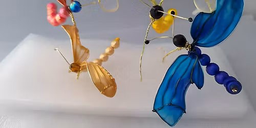 Dip Art Bee or Dragonfly