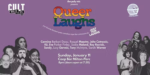 Queer Laughs - a Poly Mic taping