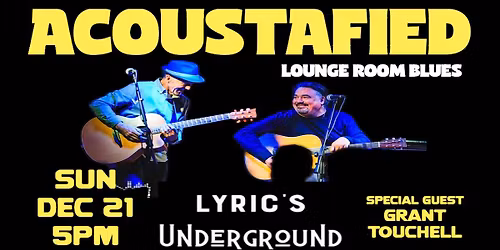 Acoustafied (Michael Vdelli and Andrew McIlroy)