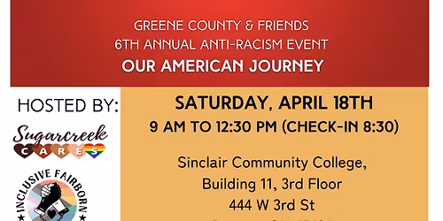 Greene Co & Friends 6th Annual Anti-Racism Event: Our American Journey