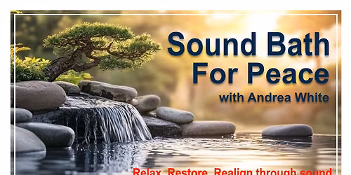 Sound Bath in Brewer with Andrea