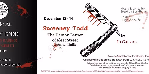 ASoB's Sweeney Todd In Concert