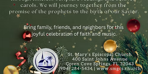 Christmas Lessons & Carols Service