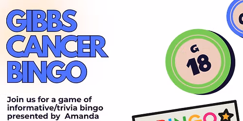 Gibbs Cancer Bingo