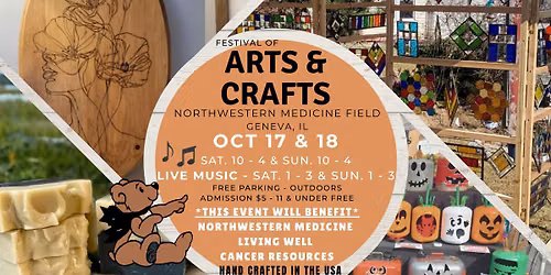 Festival of Arts and Crafts Oct 17 & 18, 2026